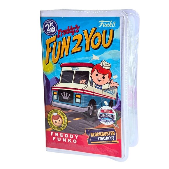 Funko 25th Anniversary Fun on the Run Bitty Pop + Blockbuster Rewind Freddy Funk - Picture 8 of 8